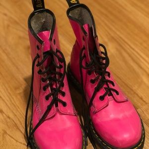 Pink Doc Martens Size 8